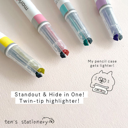 2-tone Mark+ highlighter / KOKUYO