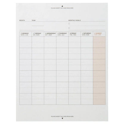 A6 Refill FIELD PAD / Laconic