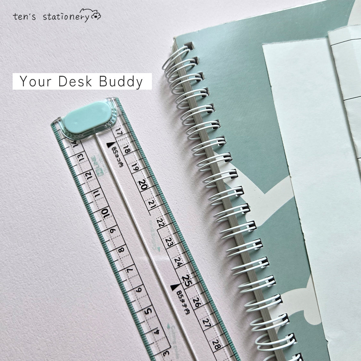 A4 to B5 Trim Ruler / KUTSUWA