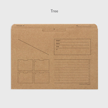 A5 Archiving file nature / gongjang